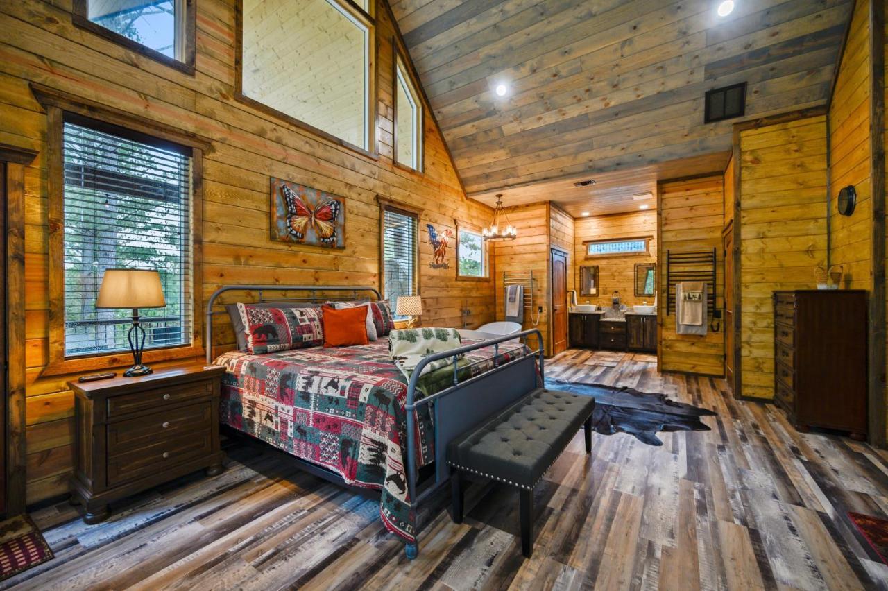 The Adirondack Honeymoon Hot Tub Soaking Tub Wood Burning Fireplace Stephens Gap ภายนอก รูปภาพ
