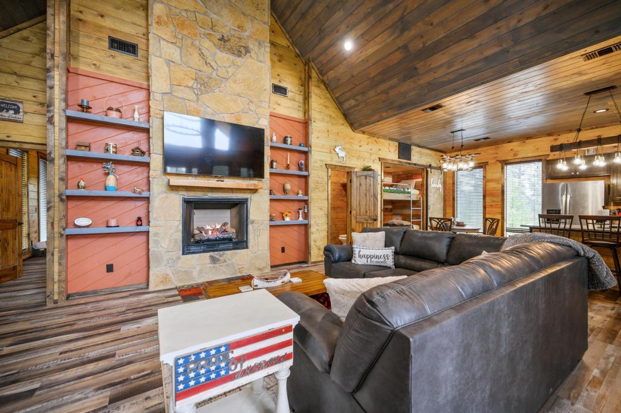 The Adirondack Honeymoon Hot Tub Soaking Tub Wood Burning Fireplace Stephens Gap ภายนอก รูปภาพ